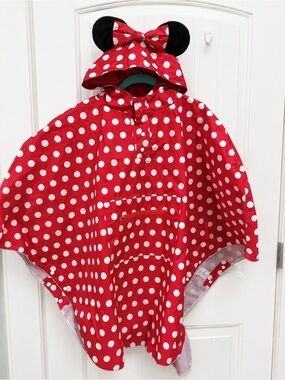 Disney Brand Minnie Poncho NWT Discontinued